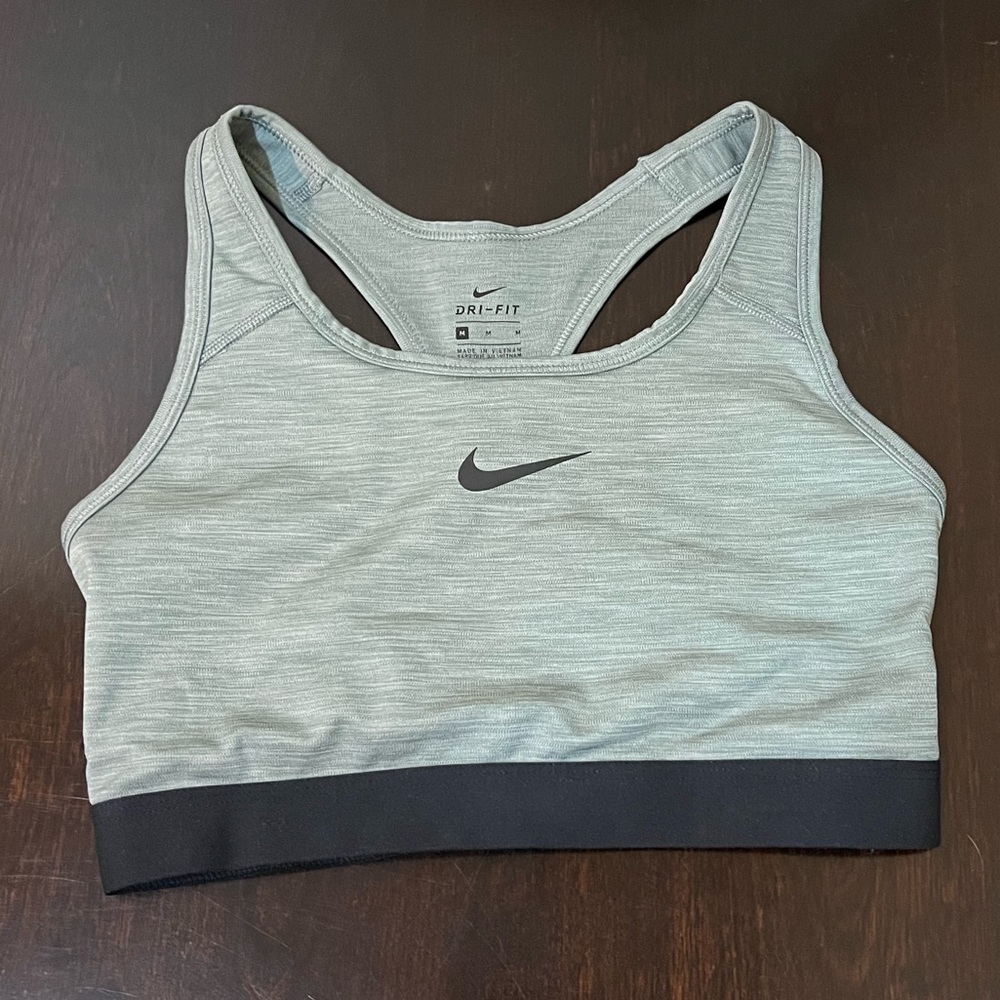 Grey Nike Sports bra